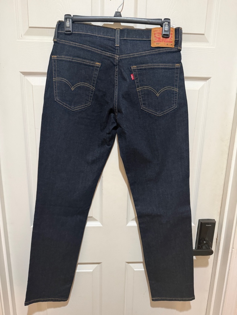 Levi's Men's Dark Indigo Slim-Straight Jeans